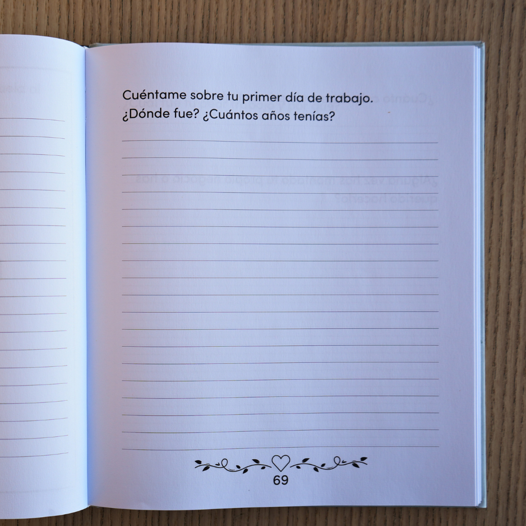 ABUELO quiero conocer tu historia - un libro para generaciones