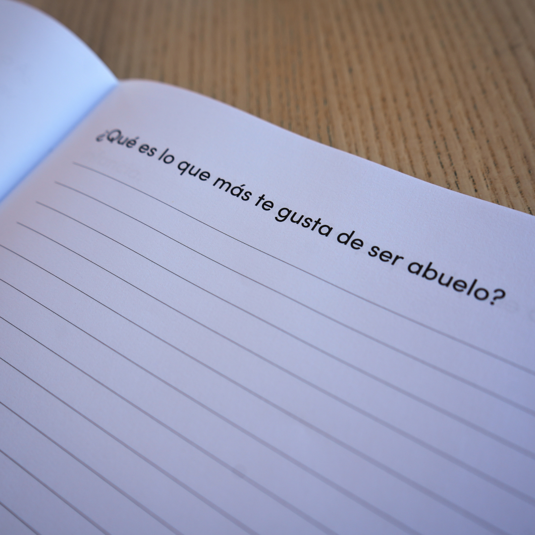 ABUELO quiero conocer tu historia - un libro para generaciones