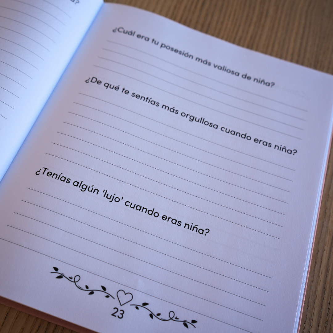 Mamá quiero conocer tu historia - un libro para generaciones