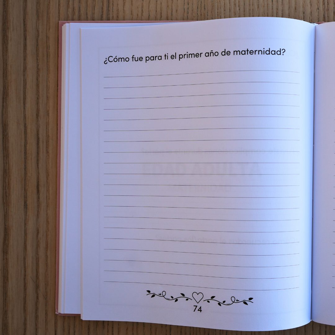 Mamá quiero conocer tu historia - un libro para generaciones